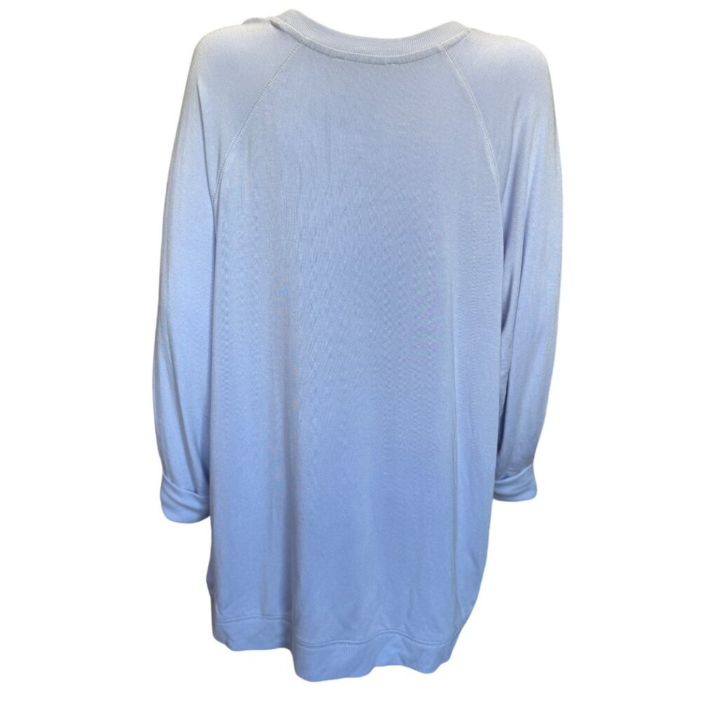 Workshop - Light Blue Modal Blend Asymmetrical He… - image 2